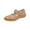 Brown, variant on Closed Toe Sandals Women Summer Dressy Wedge Sandal Fisherman Comfortable Hollow Out Sandals Black 35