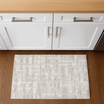 Addison Rugs Mayfield Premium Machine Washable Transitional Stripes Ivory Rectangle Rug, 1'8" x 2'6"