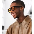 thumbnail image 3 of Gafas de Sol AIEYEZO con Montura Gruesa Cuadrada para Mujeres y Hombres, 3 of 7