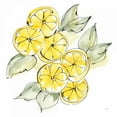thumbnail image 2 of Paschke, Chris 26x26 Gold Ornate Wood Framed with Double Matting Museum Art Print Titled - Cut Lemons II, 2 of 4