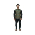 thumbnail image 2 of Luxe Jacquard Nehru Jacket for Men - Stylish Indian Wedding Vest Coat, Designer Formal Party Wear, Nehru Collar Vest, Elegant Men’s Fashion, XS to XXXL, 2 of 2