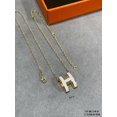 thumbnail image 4 of New Hermès necklace, highend chain classic match unique design, 4 of 8