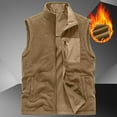 thumbnail image 3 of LIaqionyy Big and Tall Vest for Mens Fleece Lined Sleeveless Jacket Warm Winter Outerwear with Pocket, 3 of 7