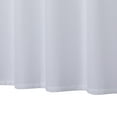 thumbnail image 7 of Haperlare Waffle Shower Curtains for Bathroom 72 inch Thicken Fabric Waterproof Waffle Weave Bathroom Curtains Shower, White, 7 of 7