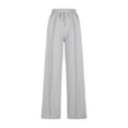 thumbnail image 3 of Hurxie Deals Juniors Sweatpants with Drawstring Gray,S (Women's S-2XL), 3 of 6