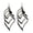 Black, variant on SmartBy Earrings Sequins Skin-friendly Metal Fashion Ear Pendants for Dating