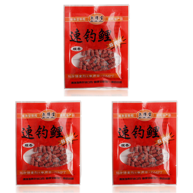 Cebo de pesca Señuelos de carpa Pellets Partículas de pescado (carpa rápida)