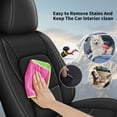 thumbnail image 6 of AOMSAZTO Seat Covers Full Set Custom Fit for Toyota Corolla 2020-2024 2025 Breathable Faux Leather Black Car Seat Covers Protector Cushion Accessories, 6 of 7