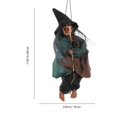 thumbnail image 3 of 1 bruja de Halloween para decoraciones de Halloween., 3 of 3