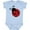 AE-Light Blue, variant on Ladybug Boys or Girls Baby Bodysuit