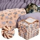 thumbnail image 1 of Mantas Súper Suaves y Esponjosas para Mascotas (Perros y Gatos), Tapetes, Mantas de Franela Lavables, Juego de 5 Piezas con Diseño de Huellas de Perros y Gatos., 1 of 6