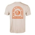 thumbnail image 3 of Men's Levelwear Khaki New York Islanders Richmond Stained Glass T-Shirt, 3 of 3