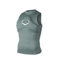 thumbnail image 4 of EvoShield Men's Chest Guard Sleeveless Shirt, Charcoal Youth Small, 4 of 4