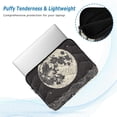 thumbnail image 2 of FORMRS 15"-15.6" Laptop Sleeve Protective Case Soft Carrying Quilted Computer Bag Cover, Beige Moon, 2 of 7