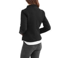 thumbnail image 3 of Yoki Women's Quilted Sherpa Lined Fleece Jacket With Removable Hood, 3 of 7