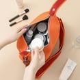 thumbnail image 4 of Women's Bag Pure Color Canvas Bag Large Capacity Simple Single Shoulder Art Cross Bag Cosmetic Bag, 4 of 7