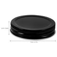 thumbnail image 2 of HEMOTON 8pcs Iron Jar Lids with Tight Sealing for Home Use and Travel 37mm, 2 of 7