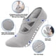 thumbnail image 4 of Calcetines de Pilates Calcetines de Agarre de Pilates para Mujeres 3 Pares de Calcetines de Yoga Antideslizantes con Agarres, Calcetines Respirables de Pilates Acolchados con Agarres para Mujeres Dan, 4 of 7