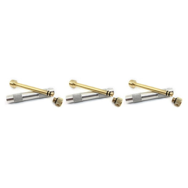 Soidarity Pistón de fuego de latón, tubo de fuego de aleación de aluminio de emergencia para Picnic, fabricante de llamas de supervivencia, encendedor, Type2 NO2 Soidarity CBP233684