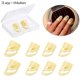thumbnail image 2 of De Púas Para Guitarra, Púas Para Dedos Ajustables, Púas Para Pulgar, Púas Para Guitarra Con Caja De Almacenamiento, Accesorio Para Guitarra 8 Uds. Noticed HA046804-02, 2 of 6