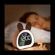 thumbnail image 3 of Reloj Despertador Digital Con LED De Conejo, Pantalla LED ElectróNica, Control De Sonido, LáMpara De Noche Silenciosa, Reloj De Escritorio Para El Hogar, Color Rosa, 3 of 5