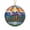 Anchorage Alaska, variant on Rio de Janeiro Travel Map Ornament, Brazil Map Ornament, Travel Souvenir Keepsake Christmas Tree Ornament