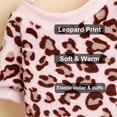 thumbnail image 2 of Harikaji Dog Sweaters for Small Dogs Girl Boy, Warm Winter Fall Dog Clothes, Cute Knitted Puppy Sweater for Chihuahua Bulldog Christmas Dog Sweater for Medium Dogs Pink Leopard XL, 2 of 6
