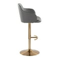 thumbnail image 5 of Boyne Adjustable Bar Stool, Gold Bar Stools, Bar Chairs, Swivel Bar Stools, Bar Stools Set of 2, 5 of 6