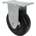 thumbnail image 2 of Shepherd Hardware 9659 4 in. Rubber wheel Rigid Plate Caster, 2 of 4