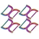 thumbnail image 4 of Anillos dobles en D, 4 piezas Anillos dobles en D Hebilla ajustable Anillos artesanales Características de vanguardia, 4 of 12