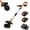 Black + Orange, variant on Ladcaser 20V Cordless Garden Tiller with 2 x 2.0Ah Batteries & Charger, 9" Tilling Width & 6.3" Depth Electric Garden Rototiller, Portable Lawn Tiller for Garden, Raised Beds, Yard Soil Cultivation