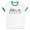 White/Kelly Green, variant on Skyline Austin Texas Ringer Tee Shirt Unisex Large White/Black