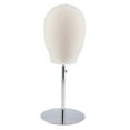 thumbnail image 2 of Soporte de exhibición de modelo de cabeza de maniquí de 55 cm para uso en tiendas, peluquerías y Blanco, 2 of 6