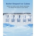 thumbnail image 3 of Ice Maker Countertop, Portable Ice Machine with Self-Cleaning, 26.5lbs/24Hrs, 9 Bullet Ice Cubes in 6 Mins, Ice Basket and Scoop, Ideal for Home, Kitchen, Bar, Camping, 3 of 7