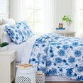 thumbnail image 1 of Floral Joy Oversized Premium Collection Quilt Set, 1 of 4