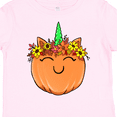 thumbnail image 4 of Inktastic Pumpkin Unicorn for Halloween and Thanksgiving Boys or Girls Toddler T-Shirt, 4 of 5