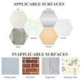 thumbnail image 4 of Ganchos adhesivos grandes, ganchos de pared, resistentes al óxido e impermeables para cocina, baño, hogar, oficina, 4 of 6