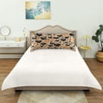 thumbnail image 6 of GZHJMY Satin Pillowcase for Hair and Skin, Leopard Heart Cooling Pillow Case with Envelope Closure Soft Breathable Silk Satin Pillow Cover for Sleeping King Size 40x20 in Home Decor, 6 of 7