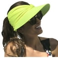 thumbnail image 4 of 2 Packs Womens Sun Visor Hat Wide Brim Summer UPF 50+ UV Protection Beach Sport Cap, 4 of 8