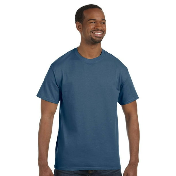 Gildan - G500 Heavy Cotton T-Shirt -Indigo Blue-Small - Walmart.com ...