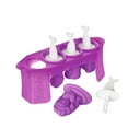thumbnail image 6 of Tovolo Mermaid Popsicle Mold Silicone Ice Pop Mold with Sticks for Kids Set of 4, Homemade Frozen Treat Popsicle Molds BPA Free Dishwasher Safe Mermaid Snacks Popsicle Maker with Drip Guard, 6 of 9