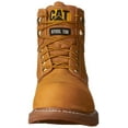 thumbnail image 2 of (8.5 W US, Honey) - CAT Second Shift Mens Leather Steel-Toe Work Boots, 2 of 8