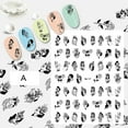 thumbnail image 2 of Nail Sticker Exquisite Pattern Self Adhesive 10 Styles Sexy Girl Fingernail Sticker DIY Manicure Tips Decor Beauty Supplies, 2 of 8
