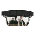 thumbnail image 3 of Disketp Cute Goat Baby Riñonera de Doble Capa, Bolsa de Cintura Ajustable para Viajes, Correr y Senderismo, Riñonera Ligera para Hombre y Mujer, 3 of 9