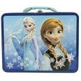 thumbnail image 2 of Disney Frozen 3D Design Embossed - Metal Tin Lunchbox (Navy), 2 of 2