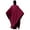Red, variant on 4Ft Oversized Blanket Cloak With Adjustable Hood Weighted Unisex Loose Hooded Blanket For Indoor And Outdoor Comfort And Warm Solid Color Wearable Blanket Poncho Gift(Brown-125X72Cm)