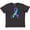 Vintage Black, variant on Inktastic Suicide Prevention Ribbon with Blue and Purple Hearts Youth T-Shirt