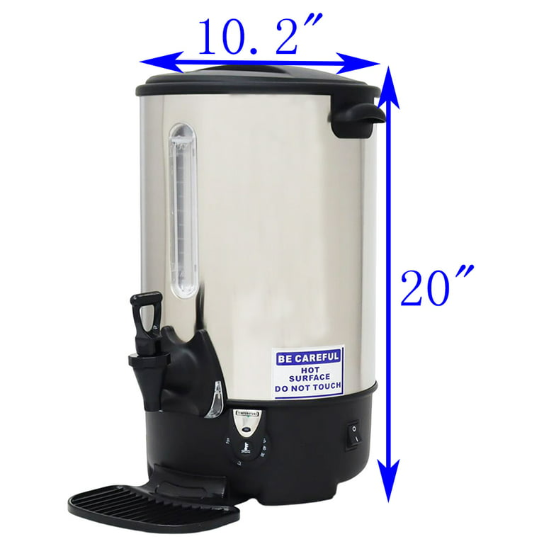 10l Electric Hot Water Boiler Commercial Water Dispenser Stainless