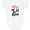AA-White, variant on Inktastic Love Hearts Lil Sis Girls Baby Bodysuit