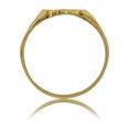 thumbnail image 2 of 10K Yellow Gold Square Nugget Ring, Small (0.37" x 0.37") (8.5), 2 of 4